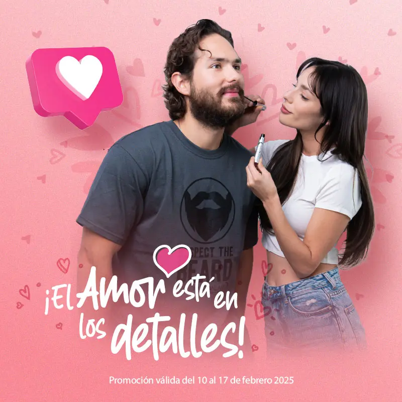 COMBO LOVE de DABALASH en Promocion de San Valentín